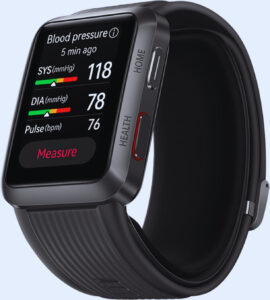 HUAWEI WATCH D smartwatch with 24/7 blood pressure monitor and fitness tracking features